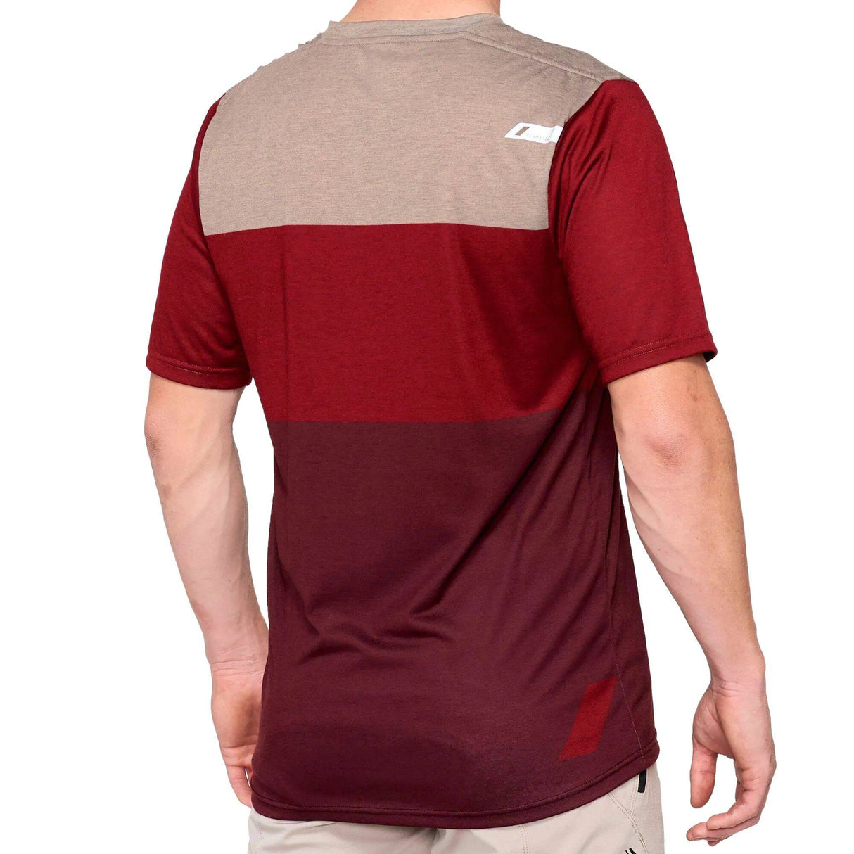 100% Airmatic Jersey - Brick/Dark Red