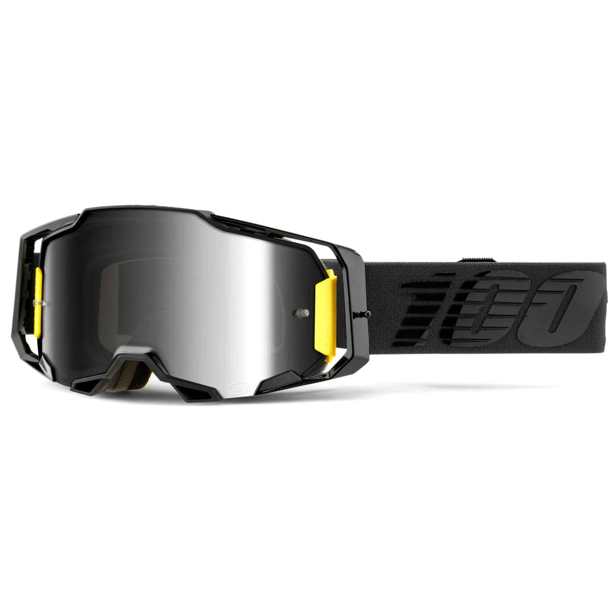 100% Armega MTB/MX Goggles - Nightfall (Mirror Silver Lens)