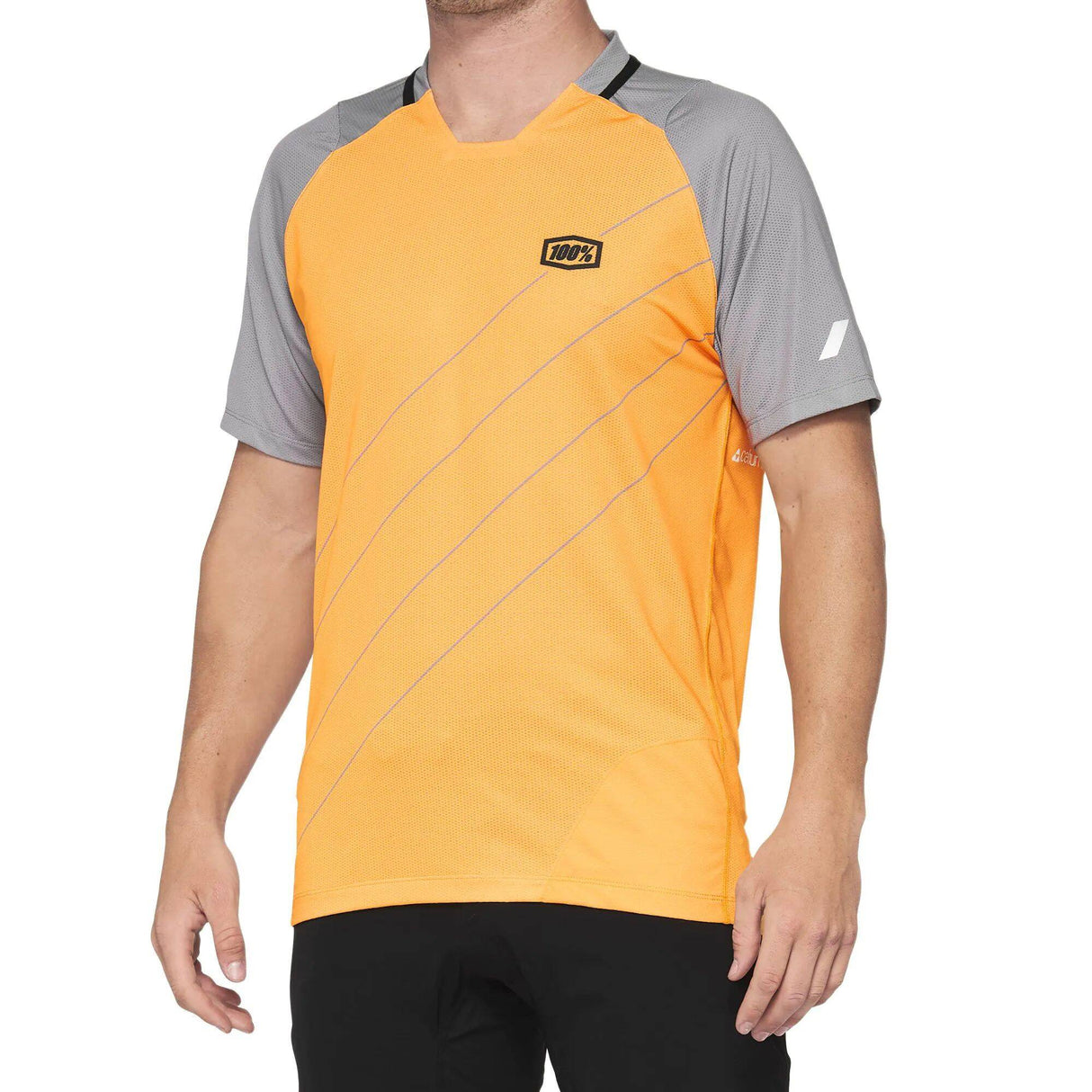 100% Celium Jersey - Orange/Grey