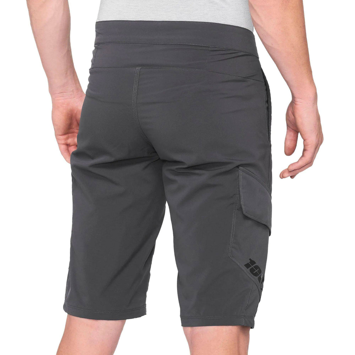 100% Ridecamp Shorts - Charcoal