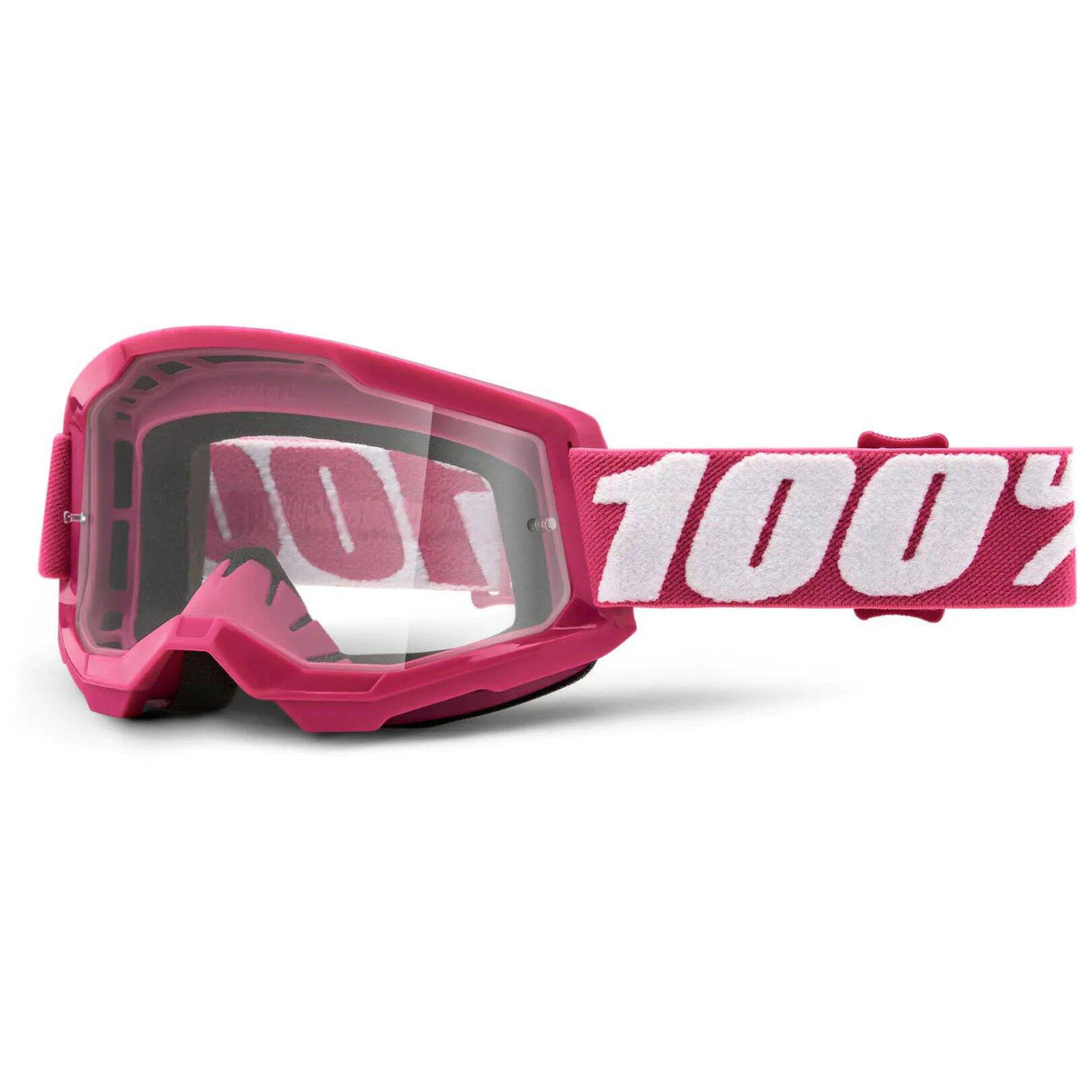 100% Strata 2 MTB/MX Goggles - Fletcher (Clear Lens)