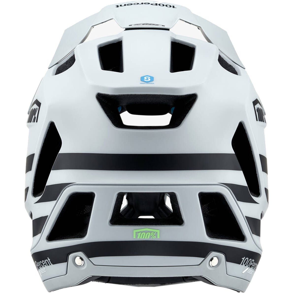 100% Trajecta w/Fidlock Full Face Downhill/BMX Helmet - Maton