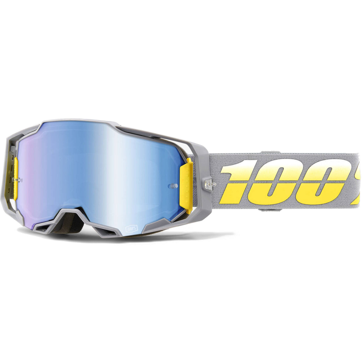 100% Armega Goggles - Complex/Mirror Blue Lens