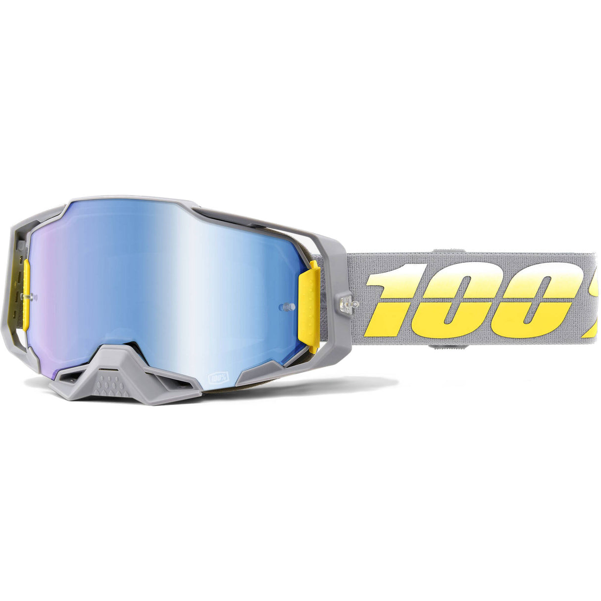 100% Armega Goggles - Complex/Mirror Blue Lens