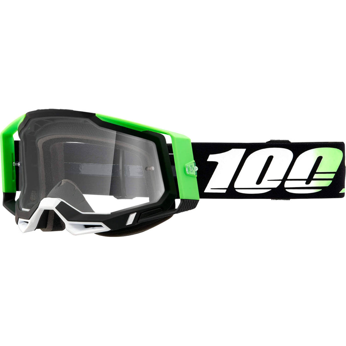 100% Racecraft 2 Goggles - Kalkuta/Clear Lens