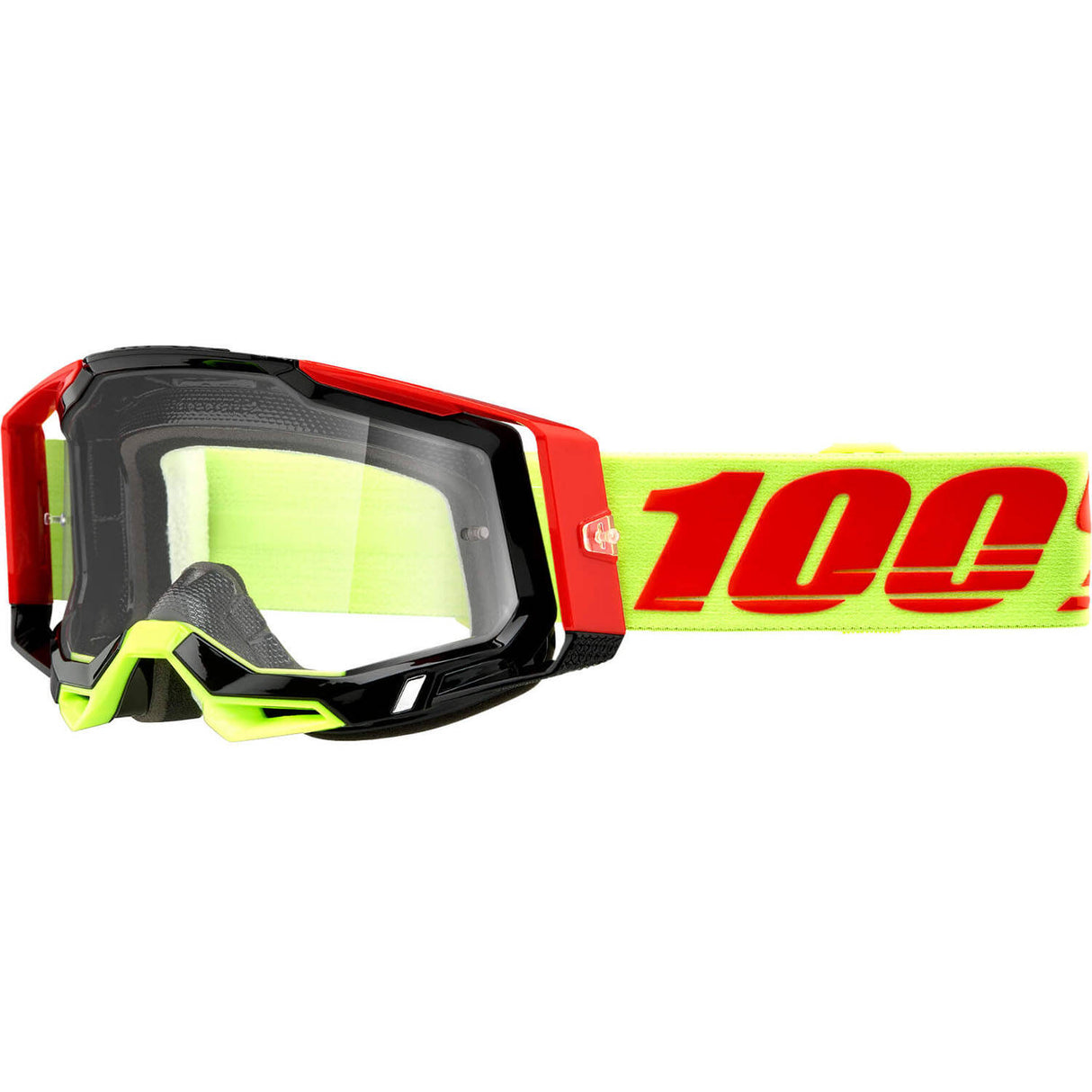 100% Racecraft 2 Goggles - Wiz/Clear Lens