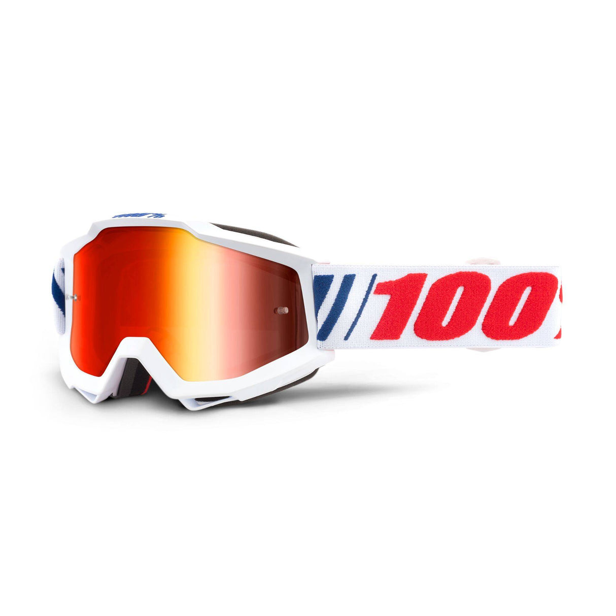 100% Accuri Youth Goggles - AF066/Mirror Red Lens