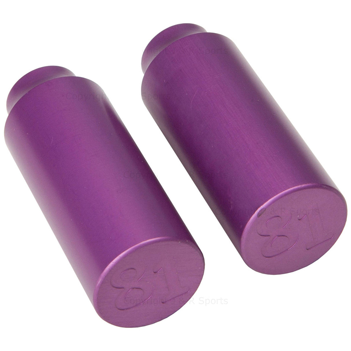 81 Customs Aluminium Peg System (pair) - Purple