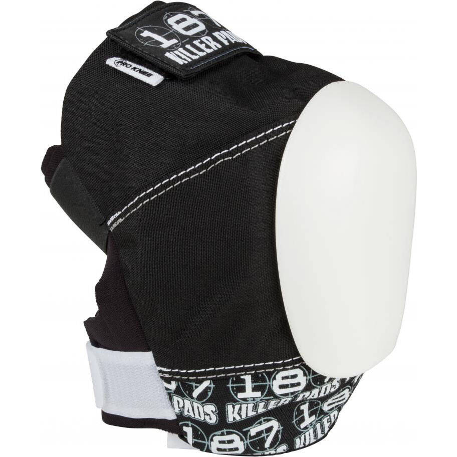 187 Killer Pro Knee Pads - Black/White