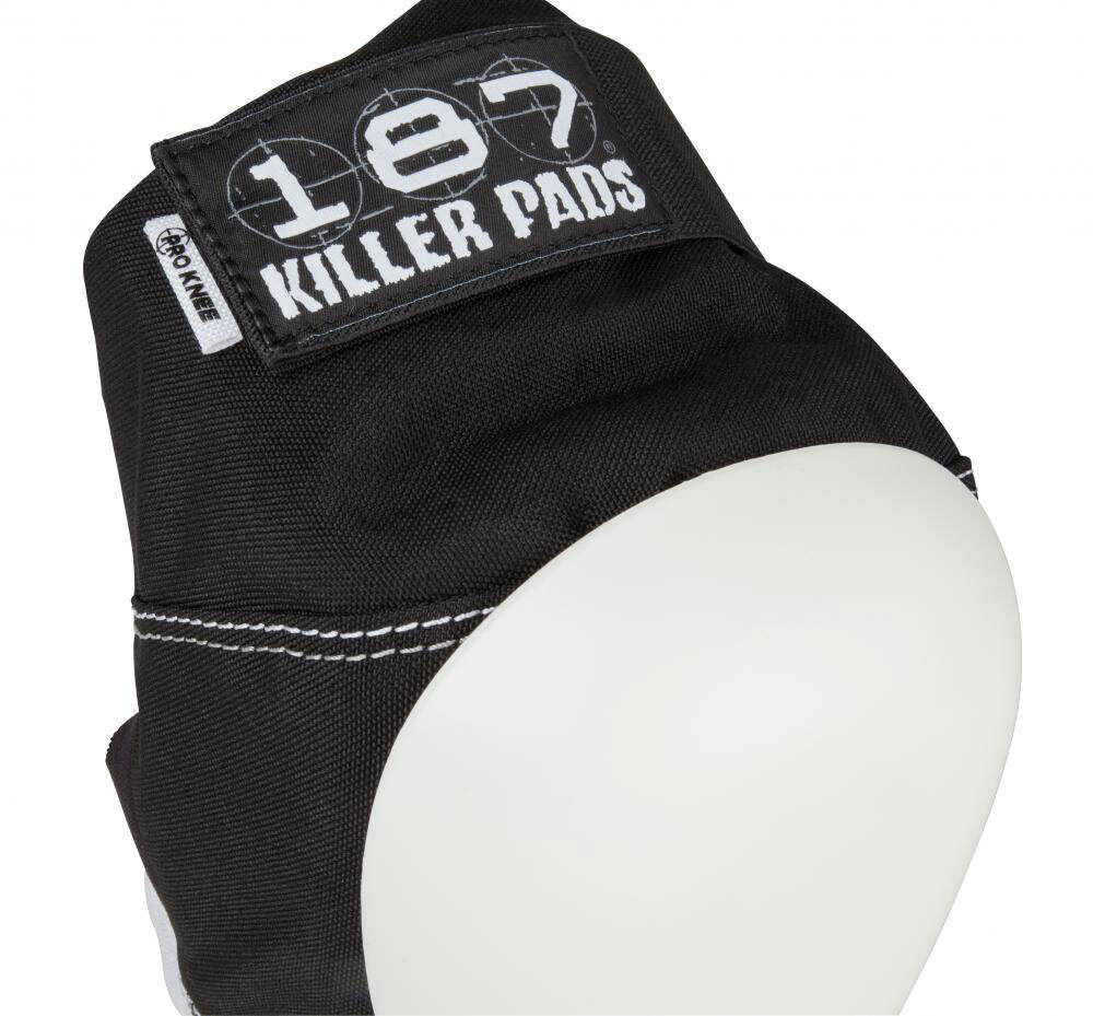 187 Killer Pro Knee Pads - Black/White