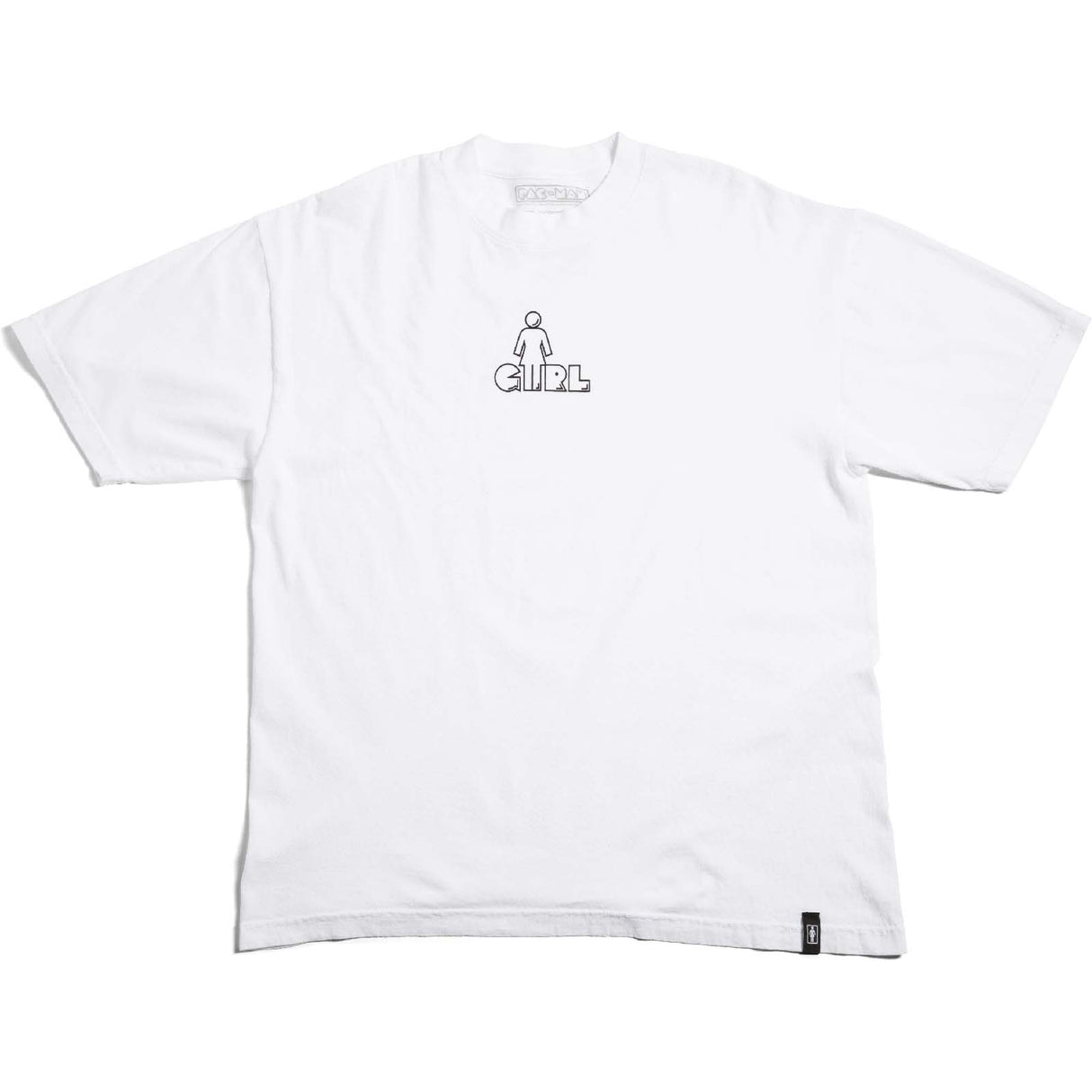 Girl x Pac-Man OG Man T Shirt - White
