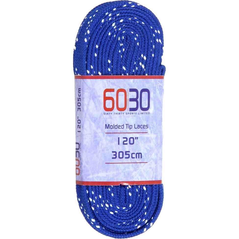 6030 Skate Laces - Navy/White 120''