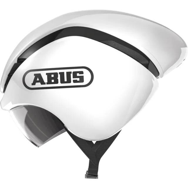 ABUS Gamechanger TT Helmet - Shiny White