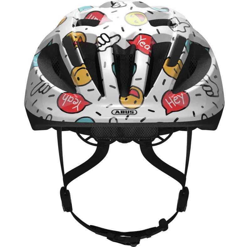 ABUS Smooty 2.0 Helmet - White Smiley