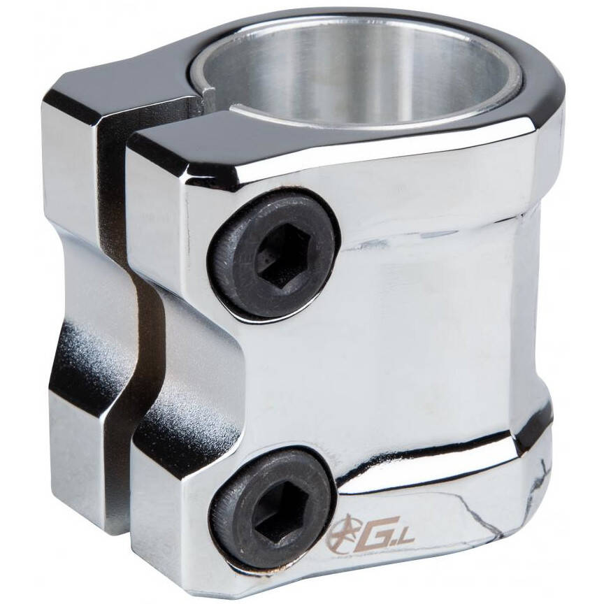 Addict Guardian L Double Collar Scooter Clamp - Polished