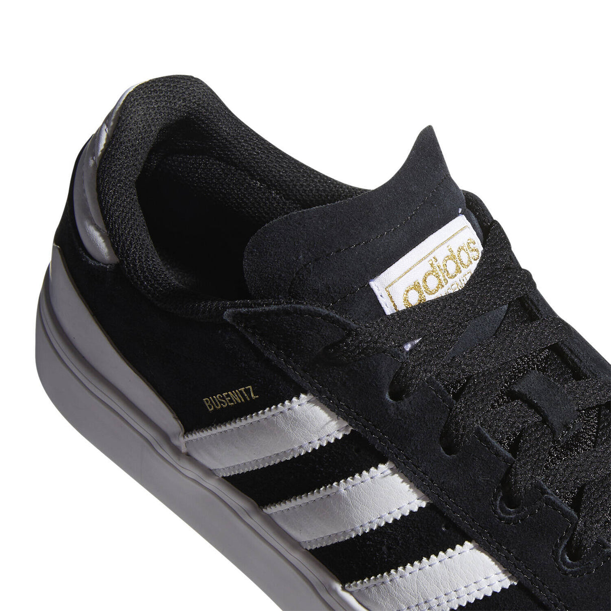 Adidas Skateboarding Busenitz Vulc II Skate Shoes - Black/White/Gum