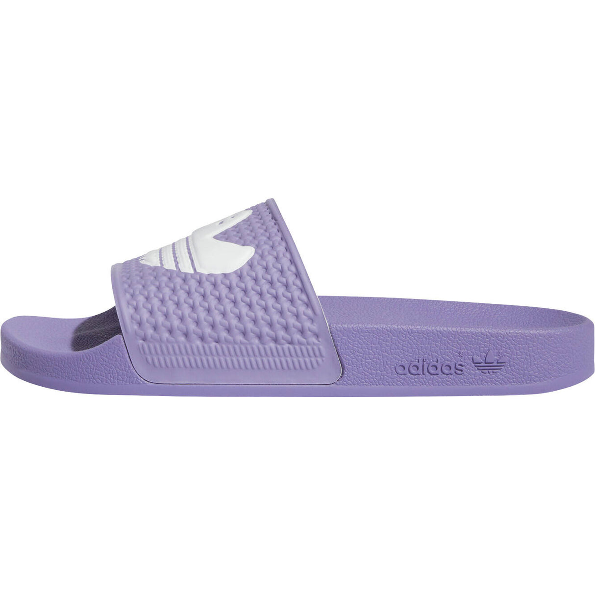 Adidas Skateboarding Shmoofoil Slide Flip-Flops - Lilac/White