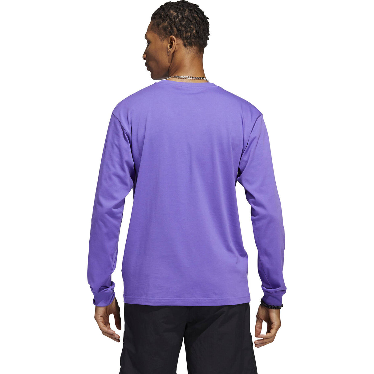 Adidas Skateboarding G Shmoo Long Sleeve T Shirt - Purple/Multi