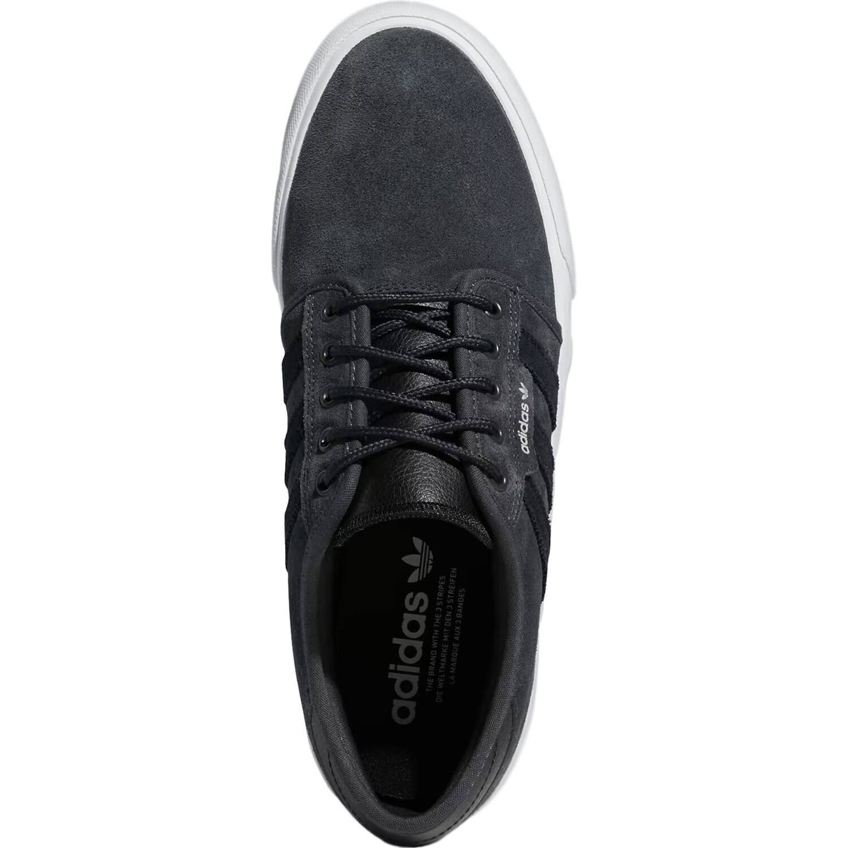 Adidas Skateboarding Seeley XT Skate Shoes - Carbon/Black/White