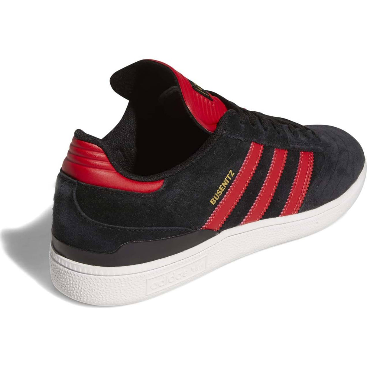 Adidas Busenitz Skate Shoes - Core Black/Scarlet/Gold