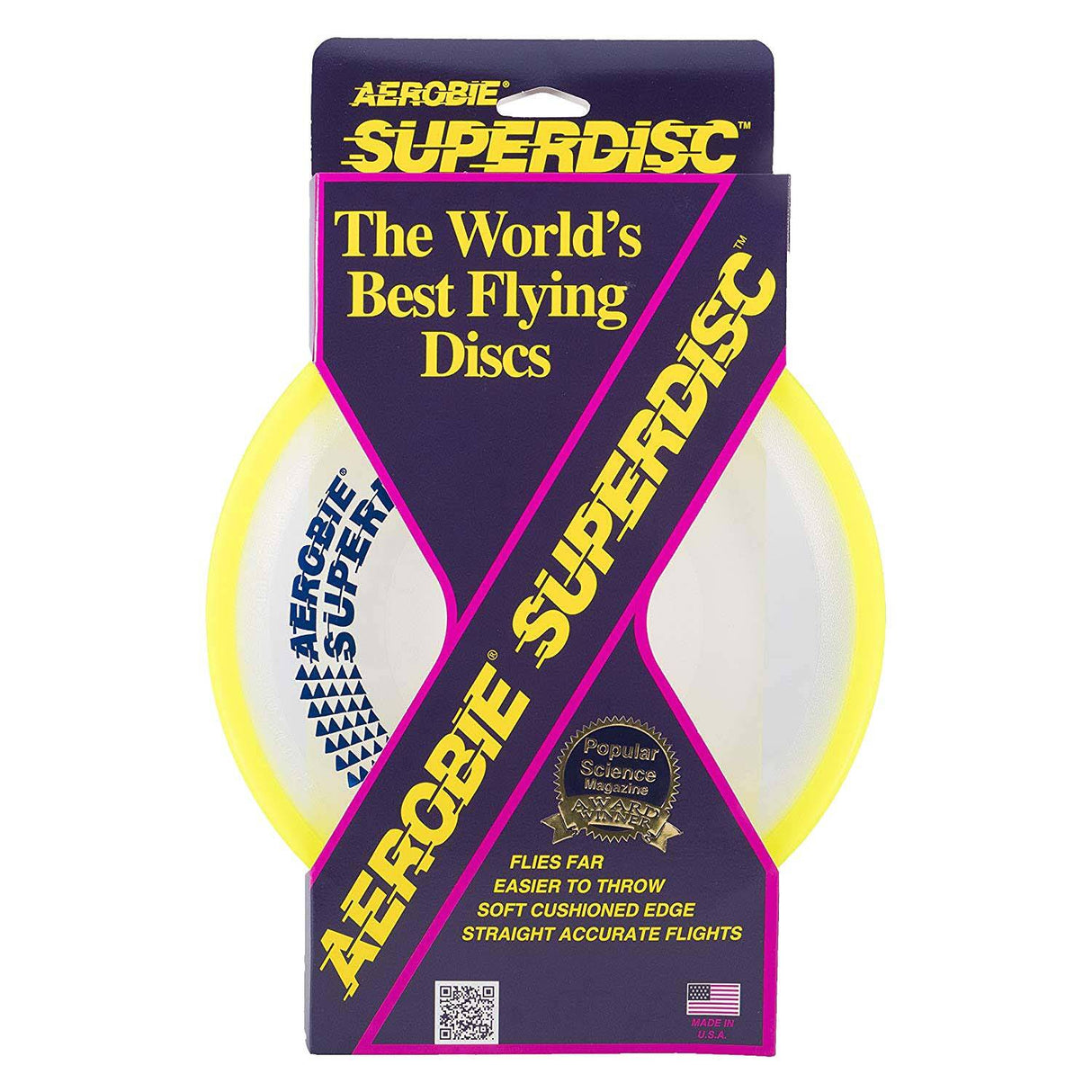 Aerobie Superdisc Throwing Disc - Yellow