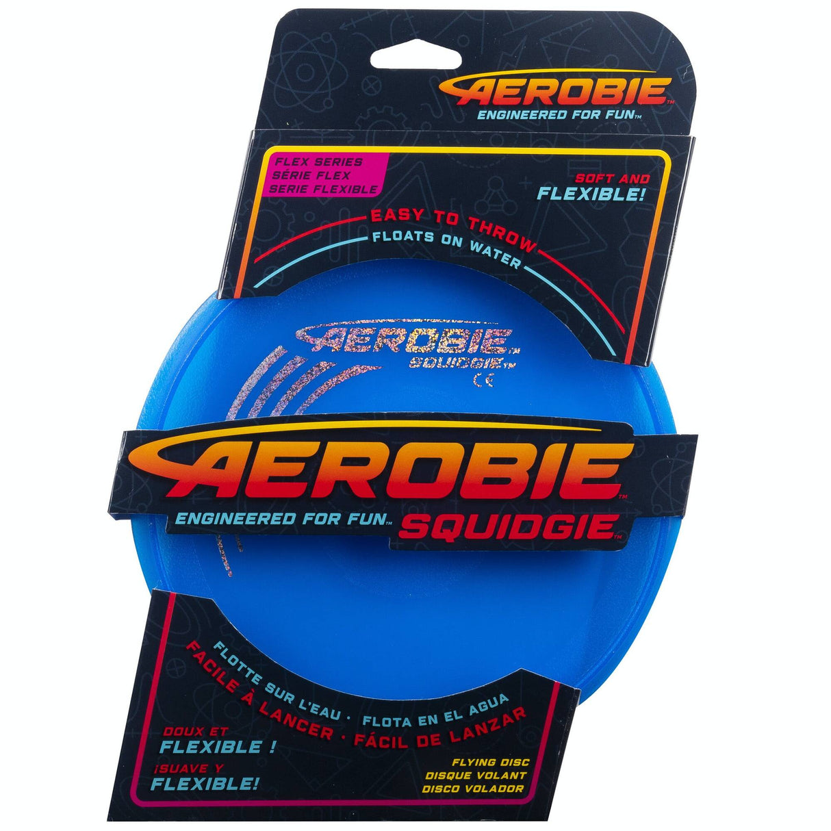 Aerobie Squidgie Disc Frisbee - Blue