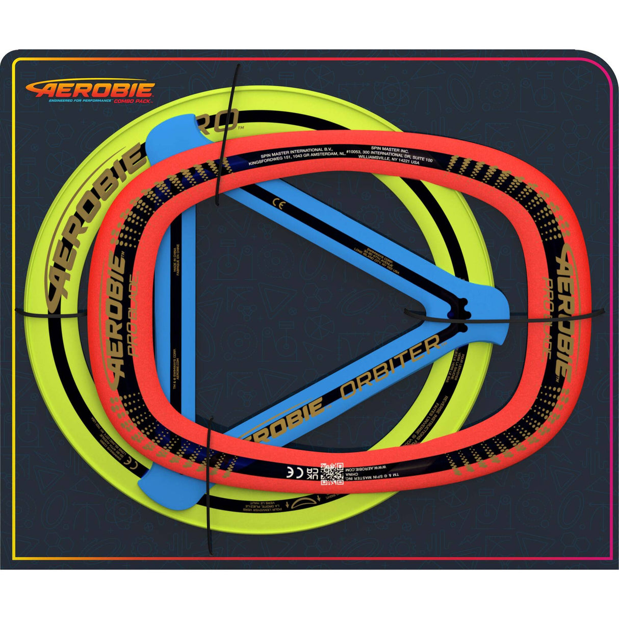 Aerobie Ring Combo Flying Disc (3 Pack)