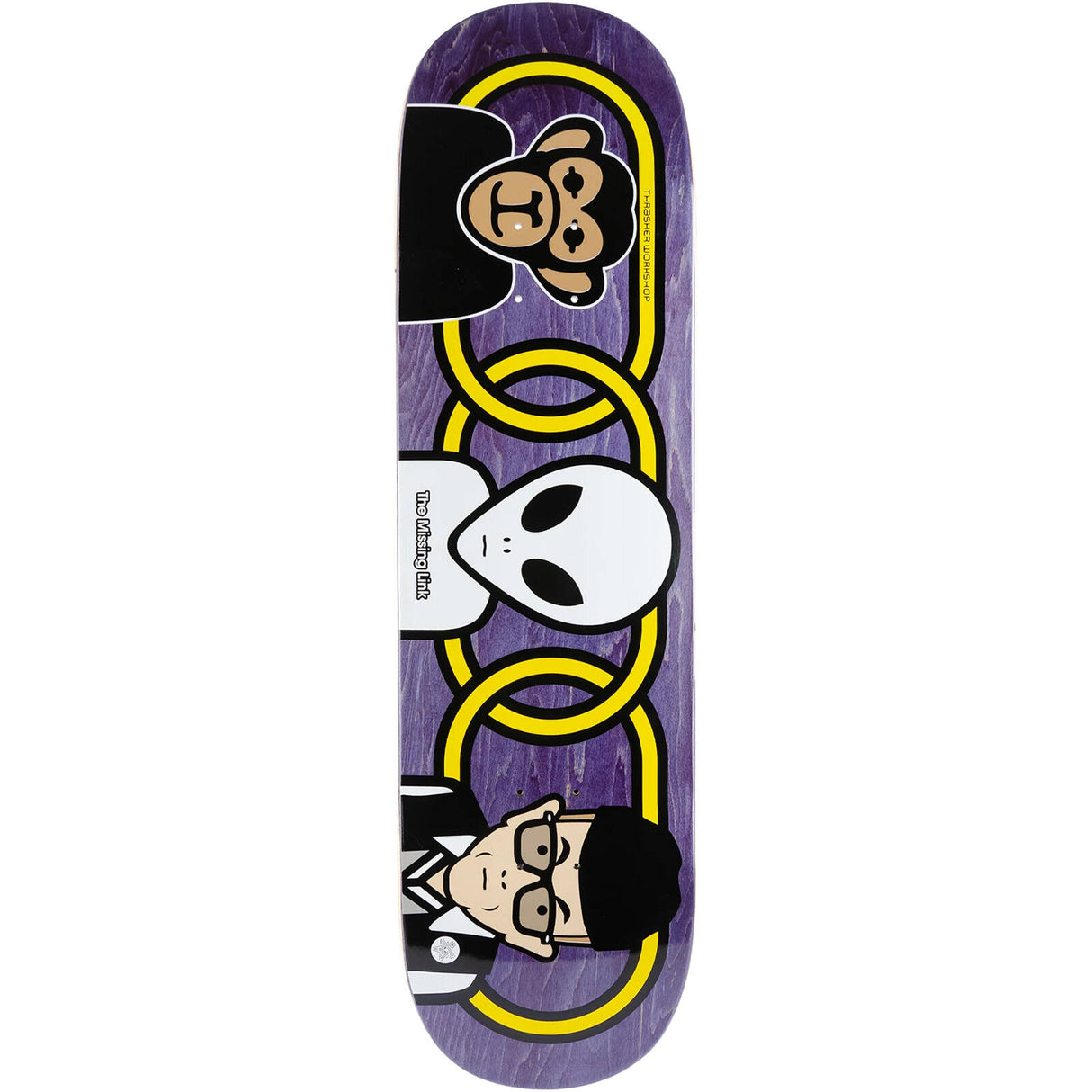 Alien Workshop x Thrasher Missing Link Skateboard Deck - Phelps 8.75"