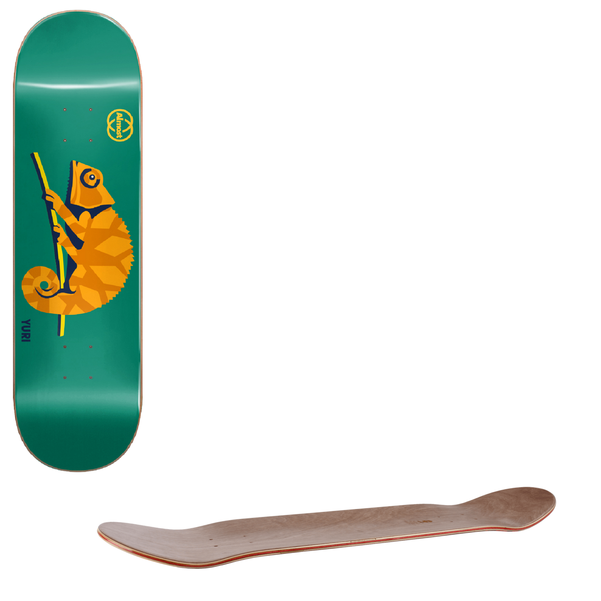 Almost Animals R7 Skateboard Deck - Yuri 8.125"