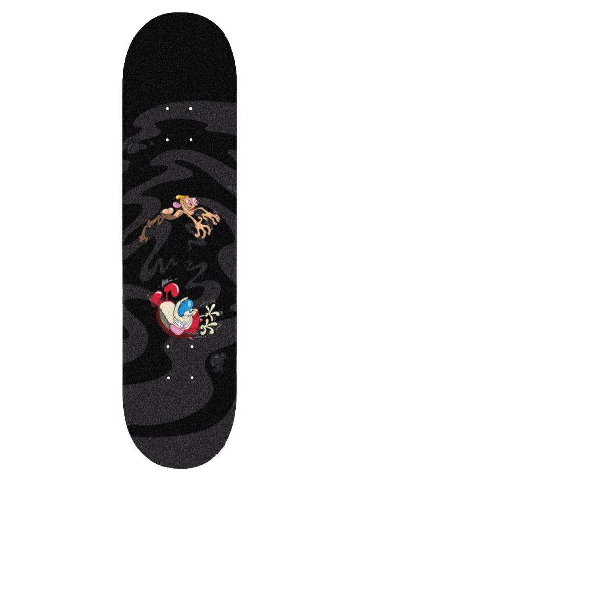Almost Ren & Stimpy Drain Skateboard Grip Tape