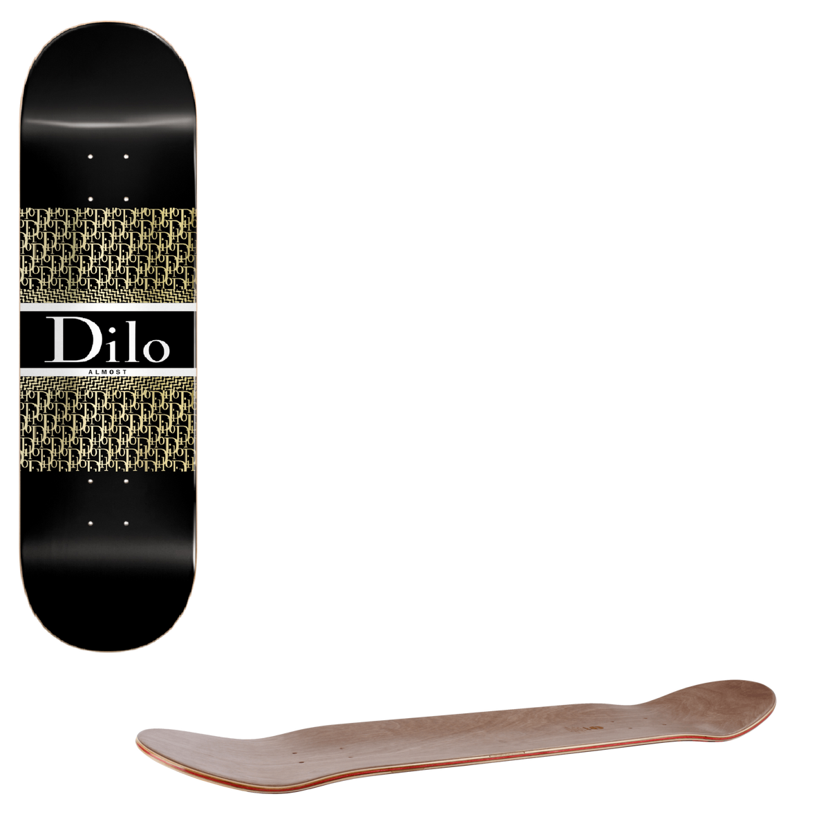 Almost Dilo Luxury Super Sap R7 Skateboard Deck - 8.125"