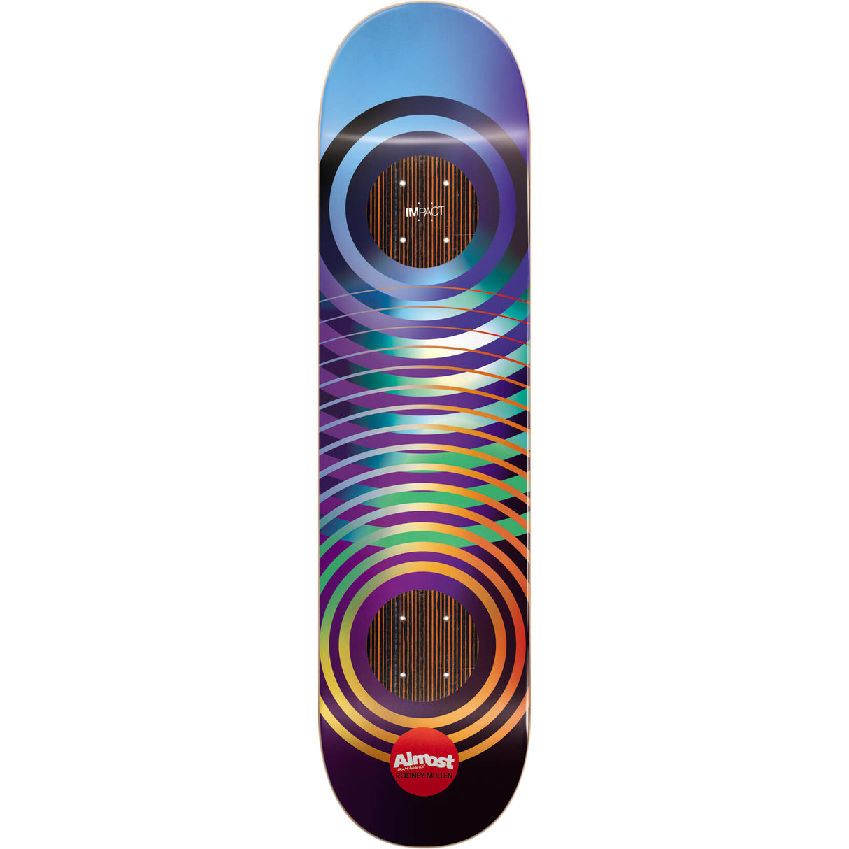 Almost Gradient Rings Impact Skateboard Deck