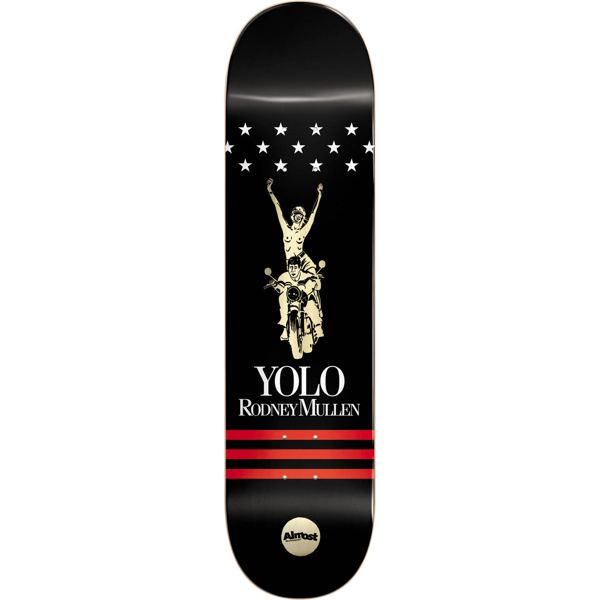 Almost Mullen Luxury Super Sap R7 Skateboard Deck