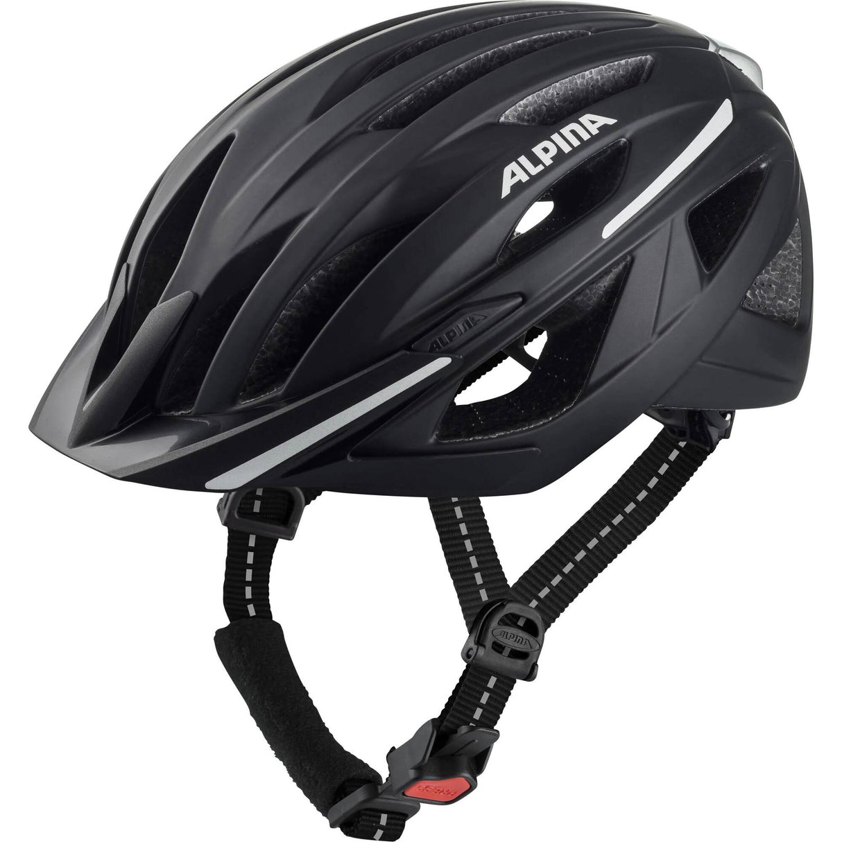 Alpina Haga Bike Helmet - LED Black