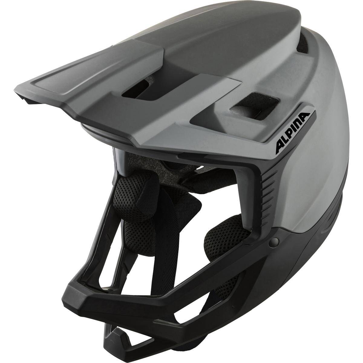 Alpina Roca Full Face Helmet - Coffee Grey