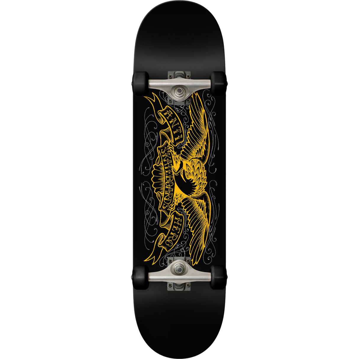 Anti Hero Pinstripe Complete Skateboard 8.06"
