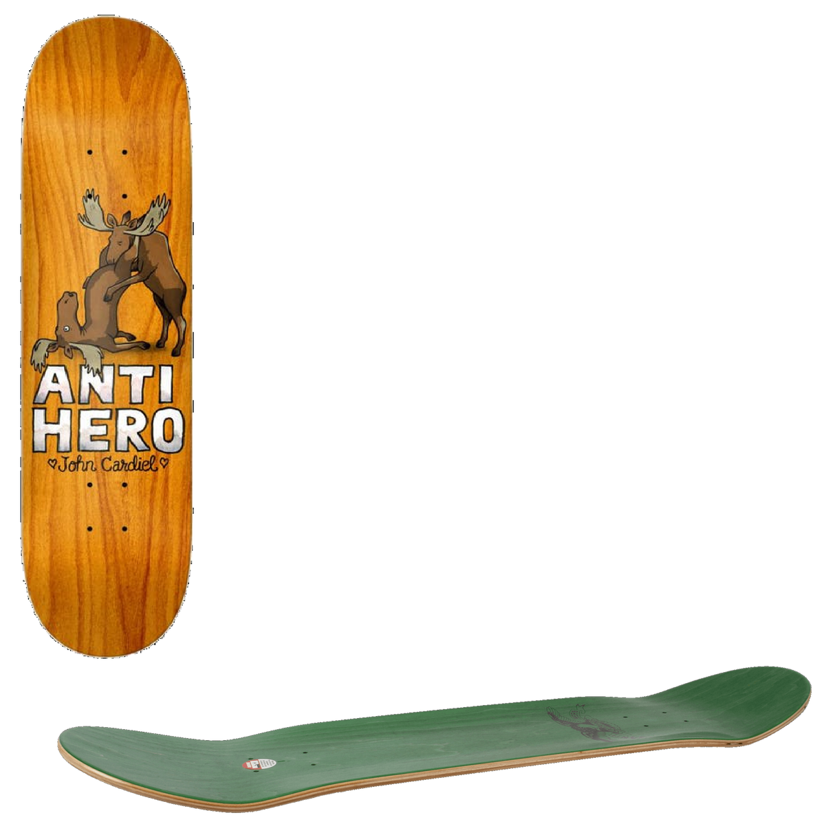 Anti Hero Cardiel Lovers II Skateboard Deck - Multi 8.25''