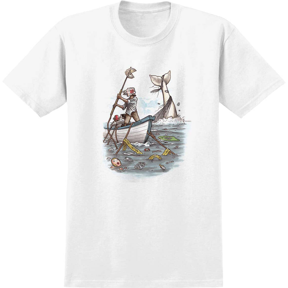 Anti Hero Plastics T Shirt - White