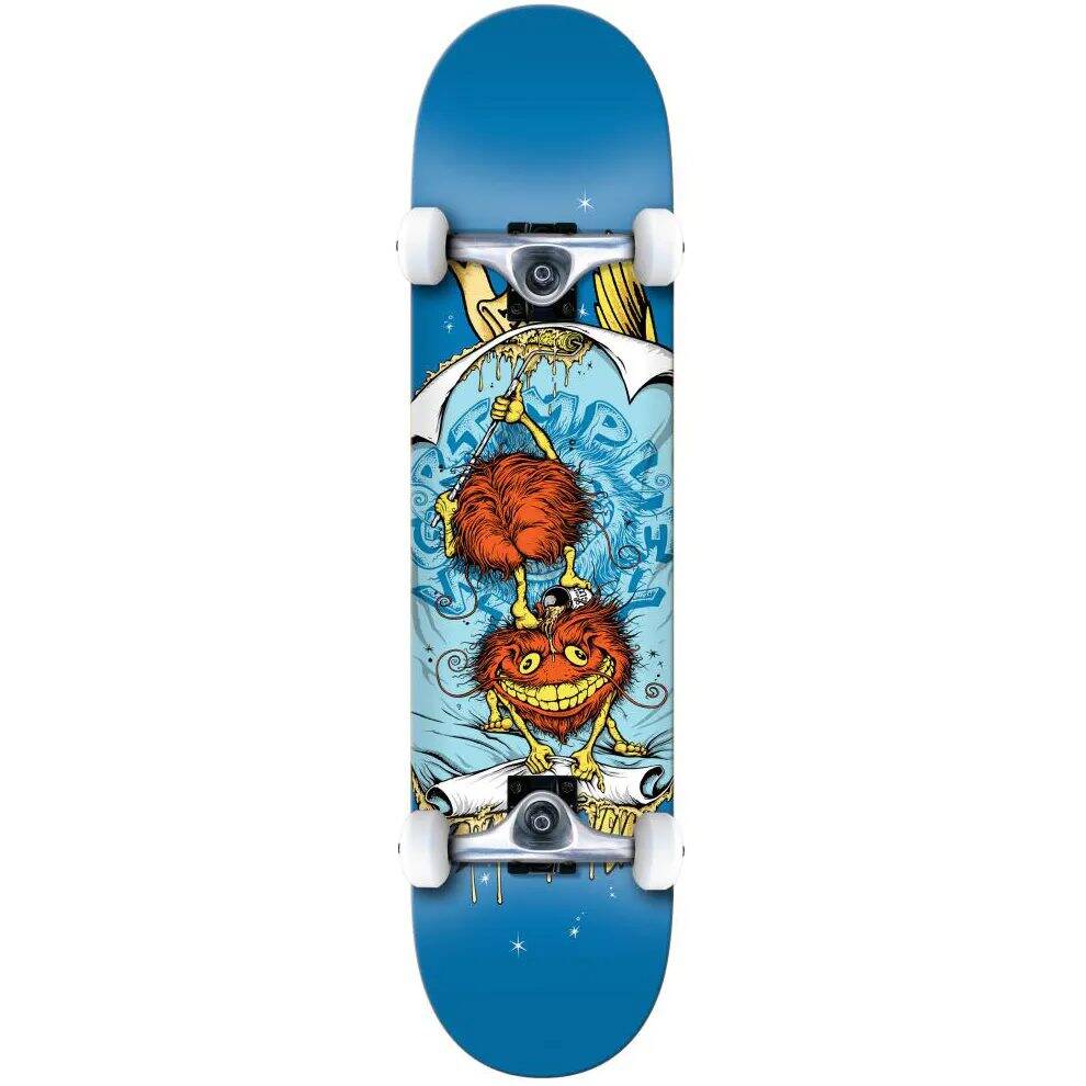 Anti Hero Grimple Glue Complete Skateboard - Blue 8.25''