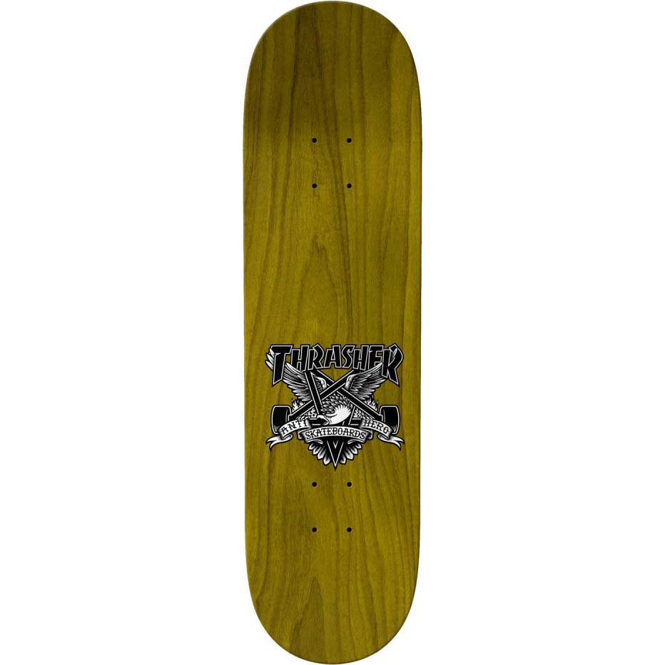 Anti Hero x Thrasher Skateboard Deck - B.A. 9"