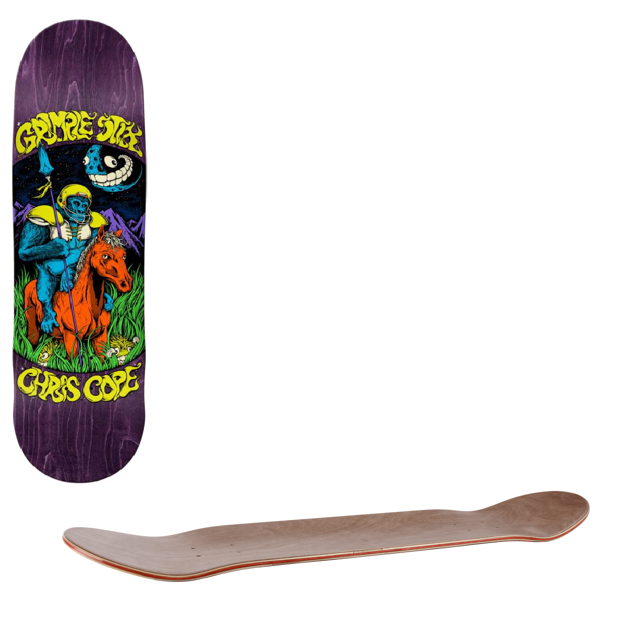 Anti Hero Chris Cope Grimple Stix Guest Skateboard Deck 8.75"