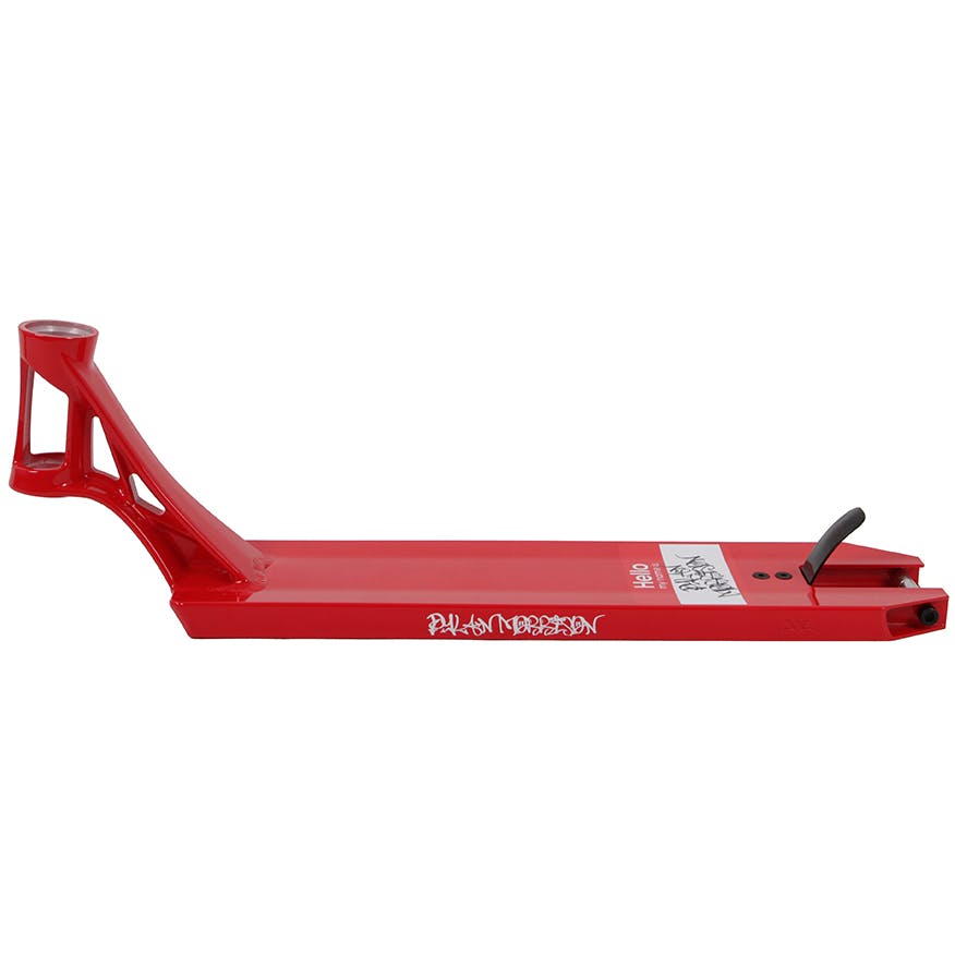 AO Scooters Dylan Morisson Pro V2 Scooter Deck - Red 20'' x 4.8''