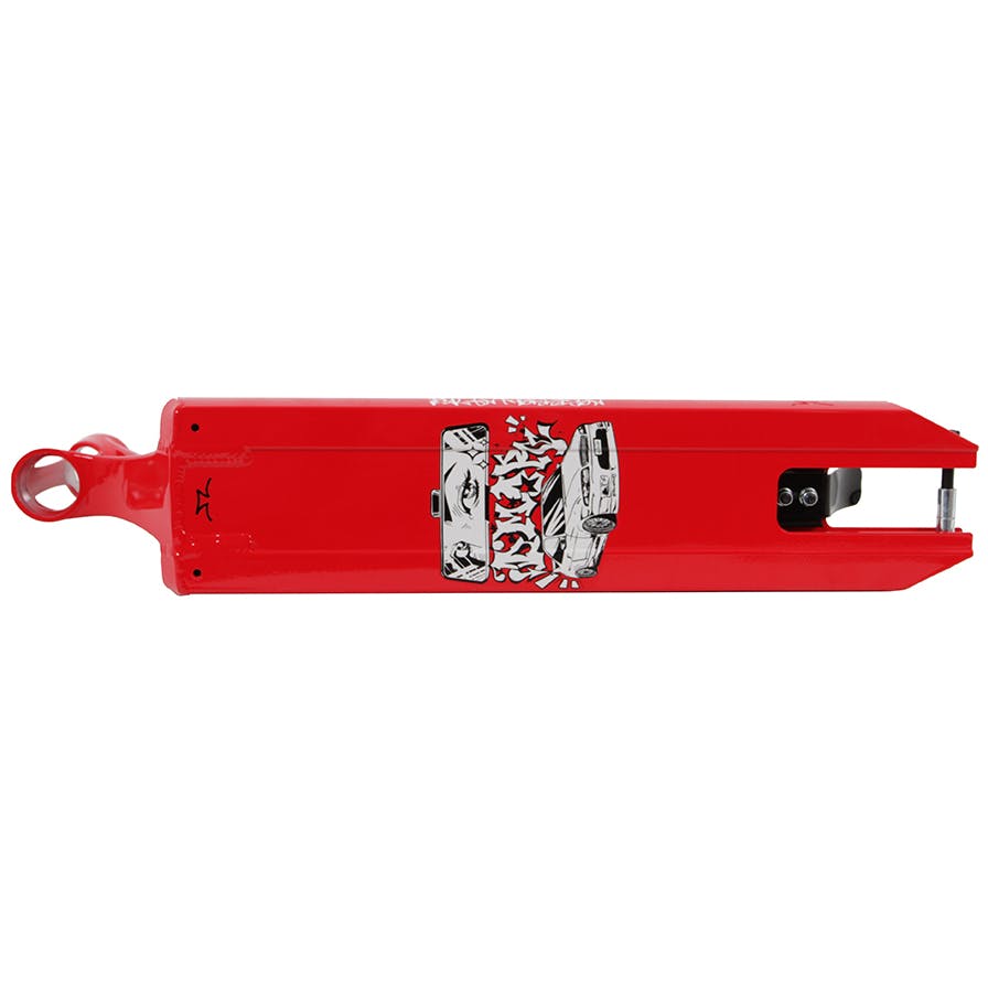 AO Scooters Dylan Morisson Pro V2 Scooter Deck - Red 20'' x 4.8''