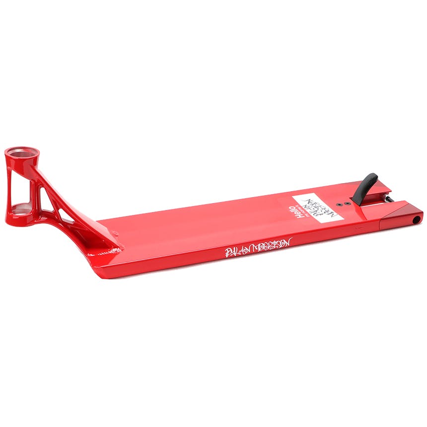 AO Scooters Dylan Morisson Pro V2 Scooter Deck - Red 21.5'' x 5.6''