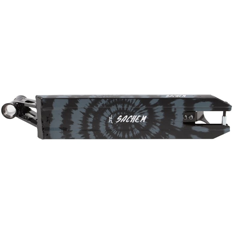 AO Scooters Sachem XT Scooter Deck - Black/White 21.5''
