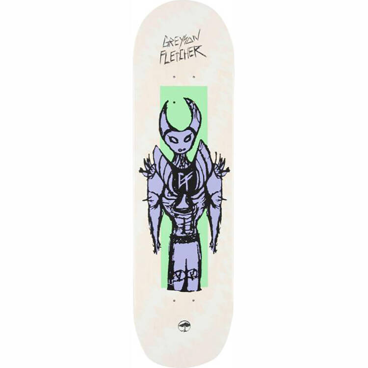 Arbor Greyson Darksider Skateboard Deck - Multi 8.5"