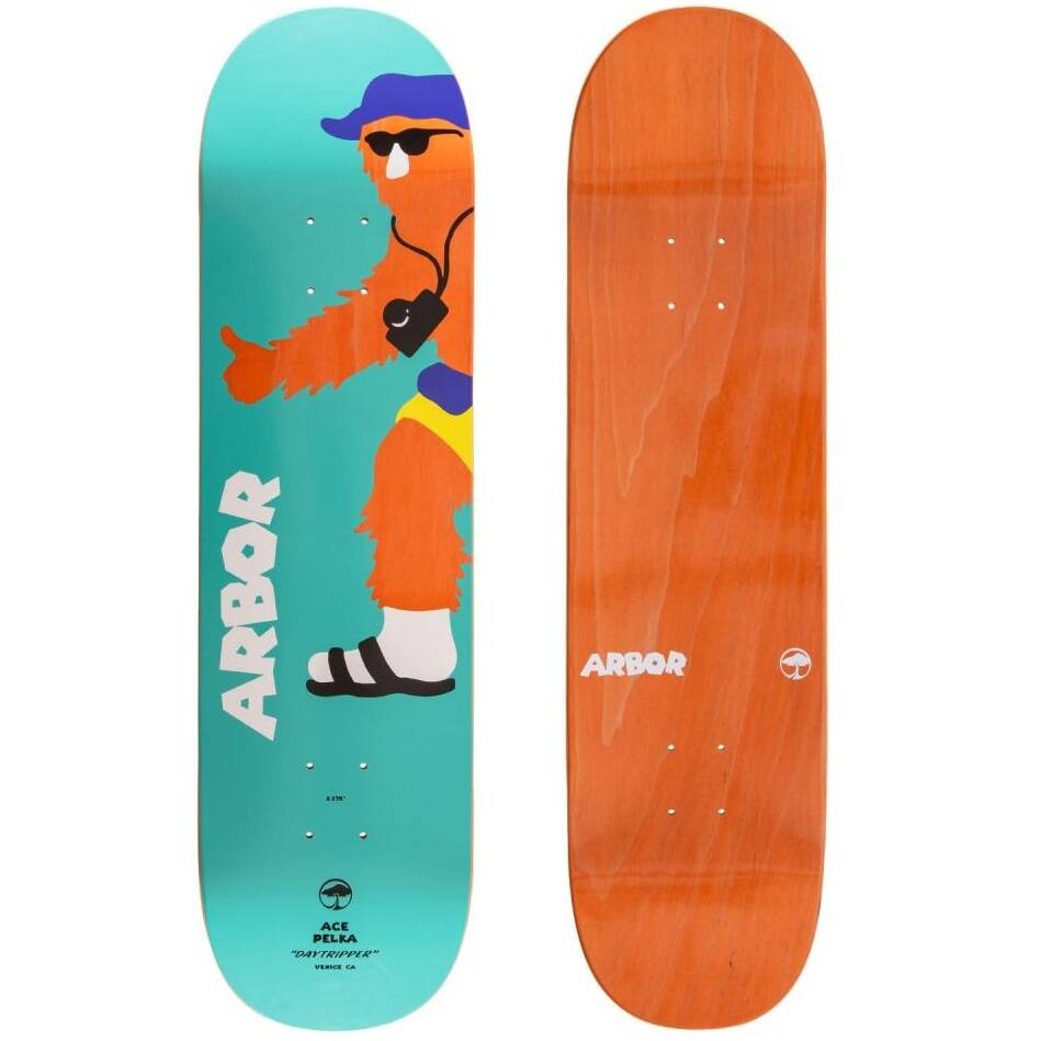 Arbor Ace Pelka Daytripper Skateboard Deck 8.375"