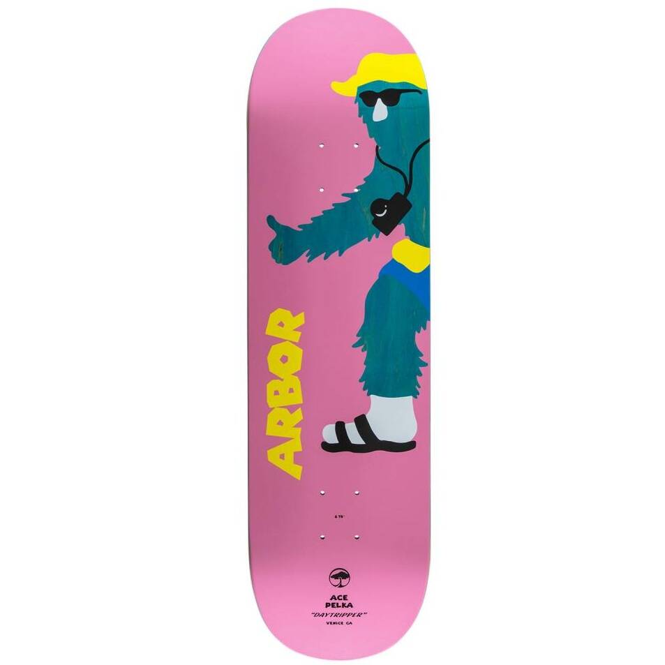 Arbor Ace Pelka Daytripper Skateboard Deck 8.75"