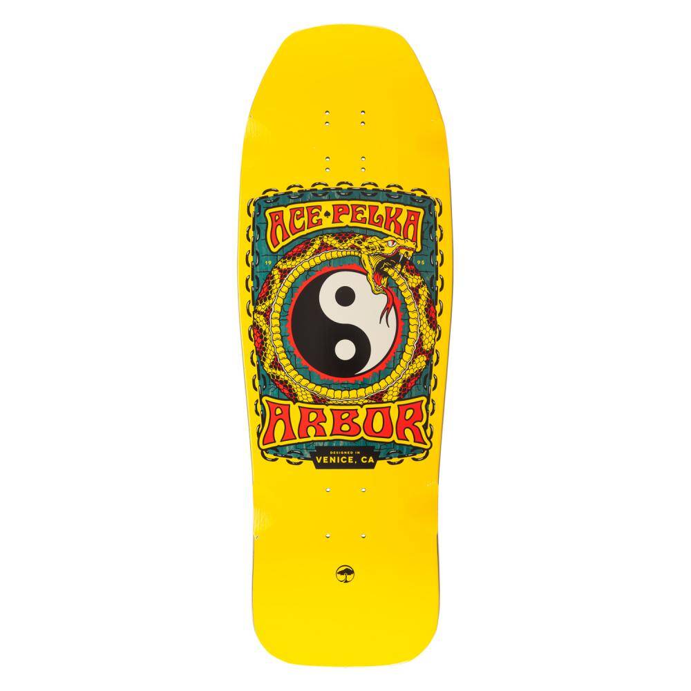 Arbor Ace Pelka Order and Chaos Longboard Deck 30" x 10"