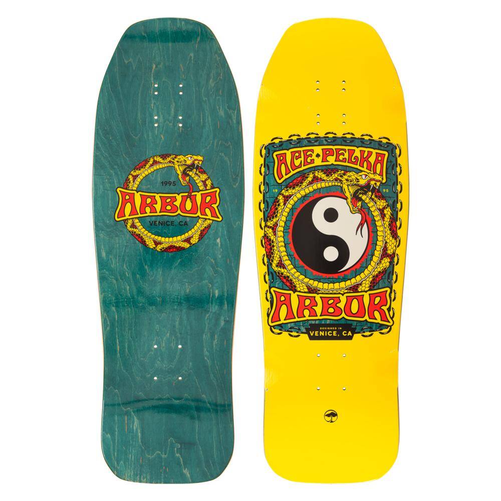 Arbor Ace Pelka Order and Chaos Longboard Deck 30" x 10"
